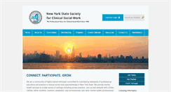 Desktop Screenshot of clinicalsocialwork.org
